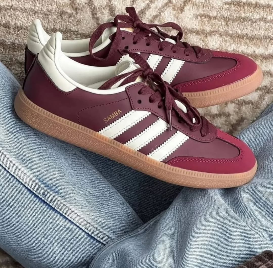 Calzado deportivo Samba Classic vinotinto