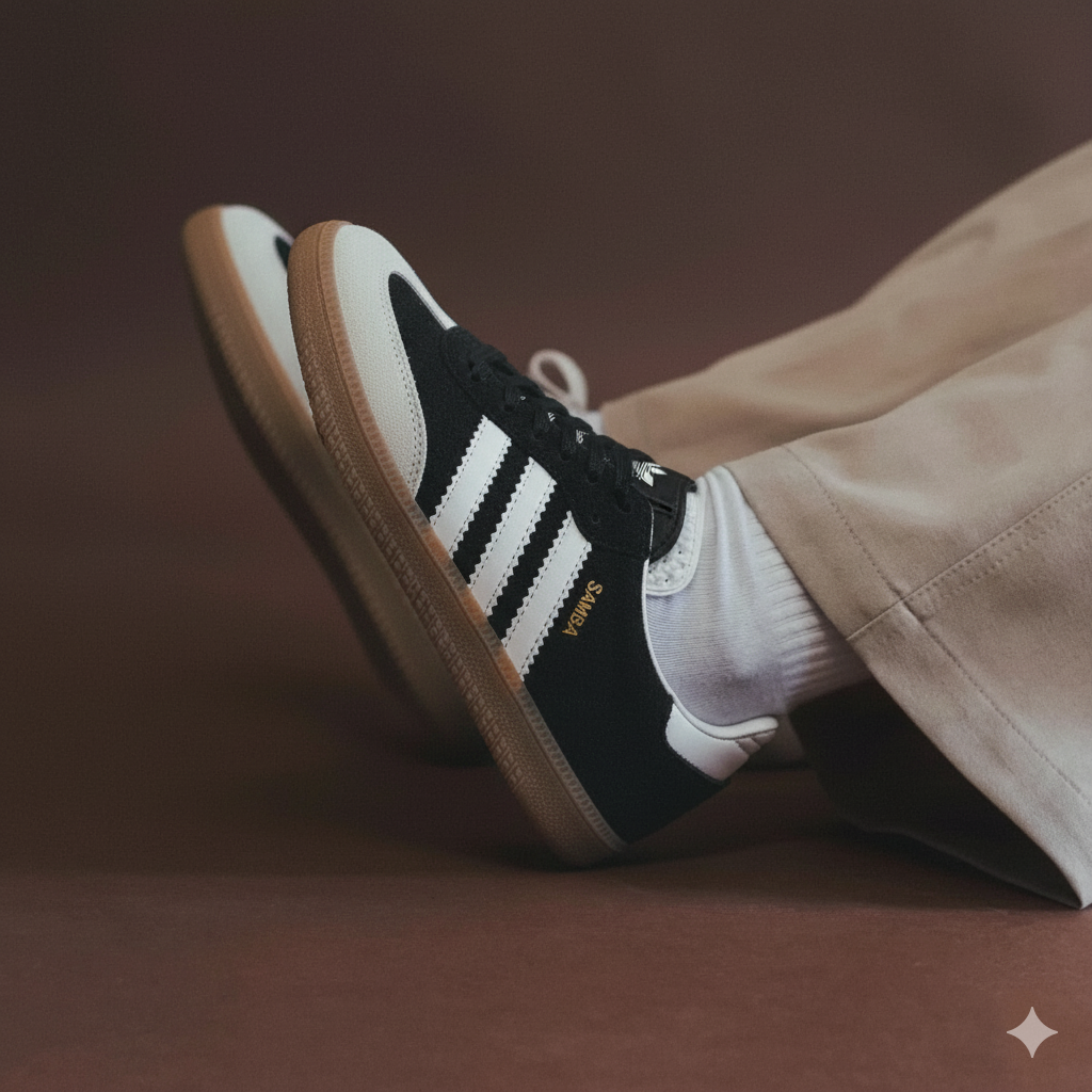 Calzado deportivo Samba Classic Negro x Blanco