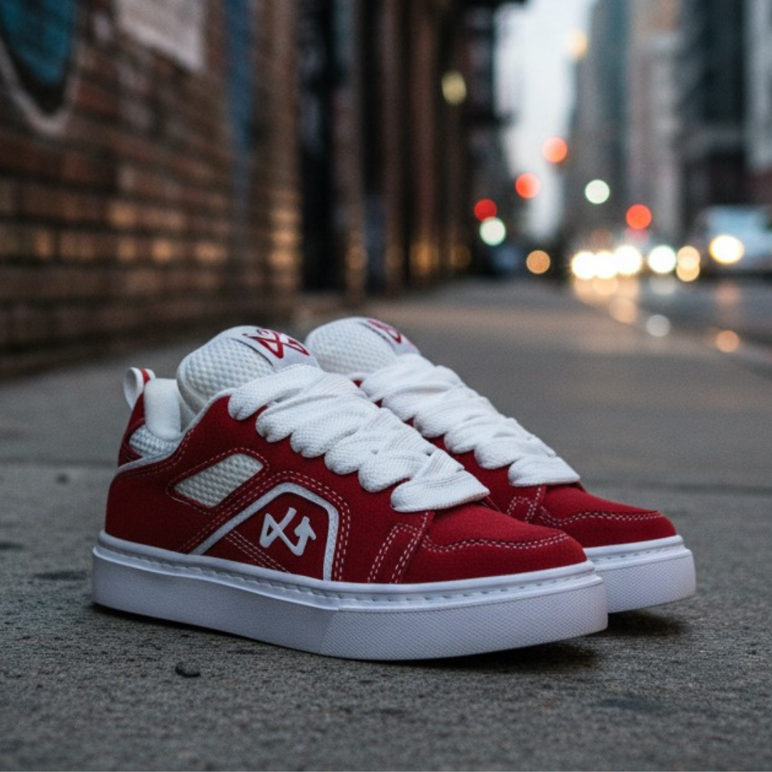 Calzado deportivo Lokal Skate Unisex Rojo