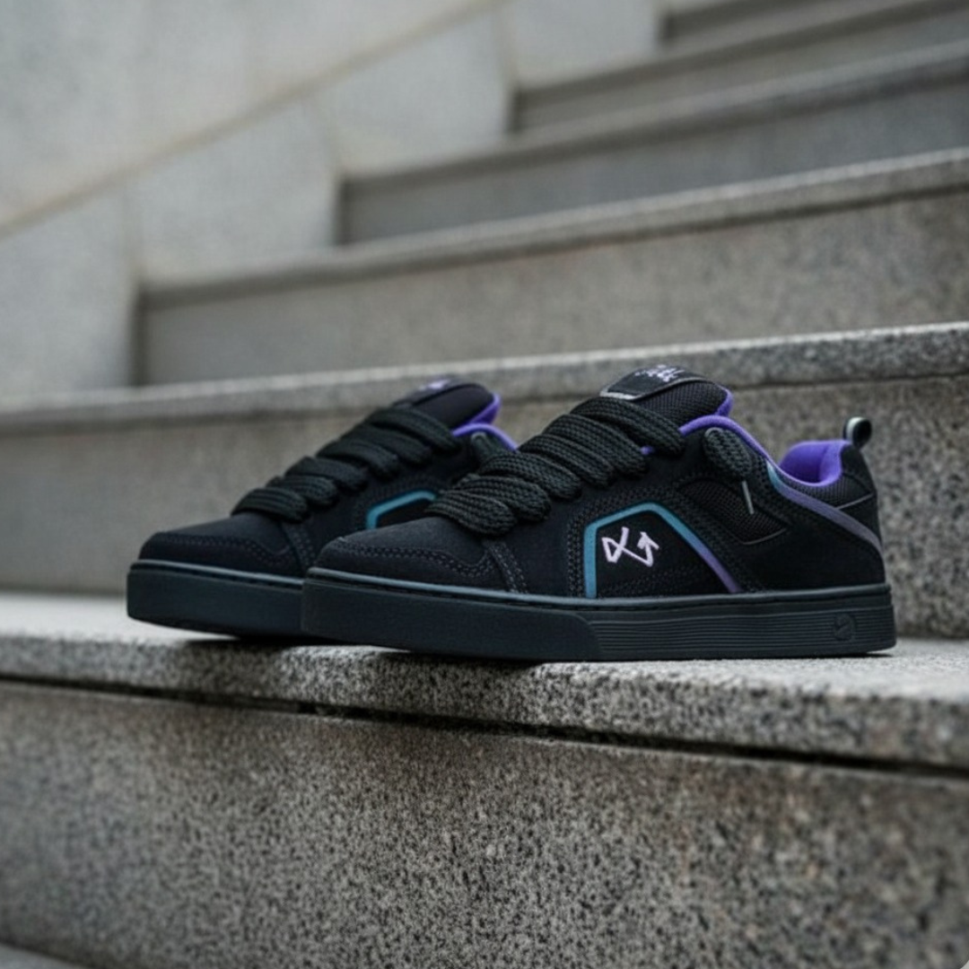 Calzado deportivo Lokal Skate Unisex Negro