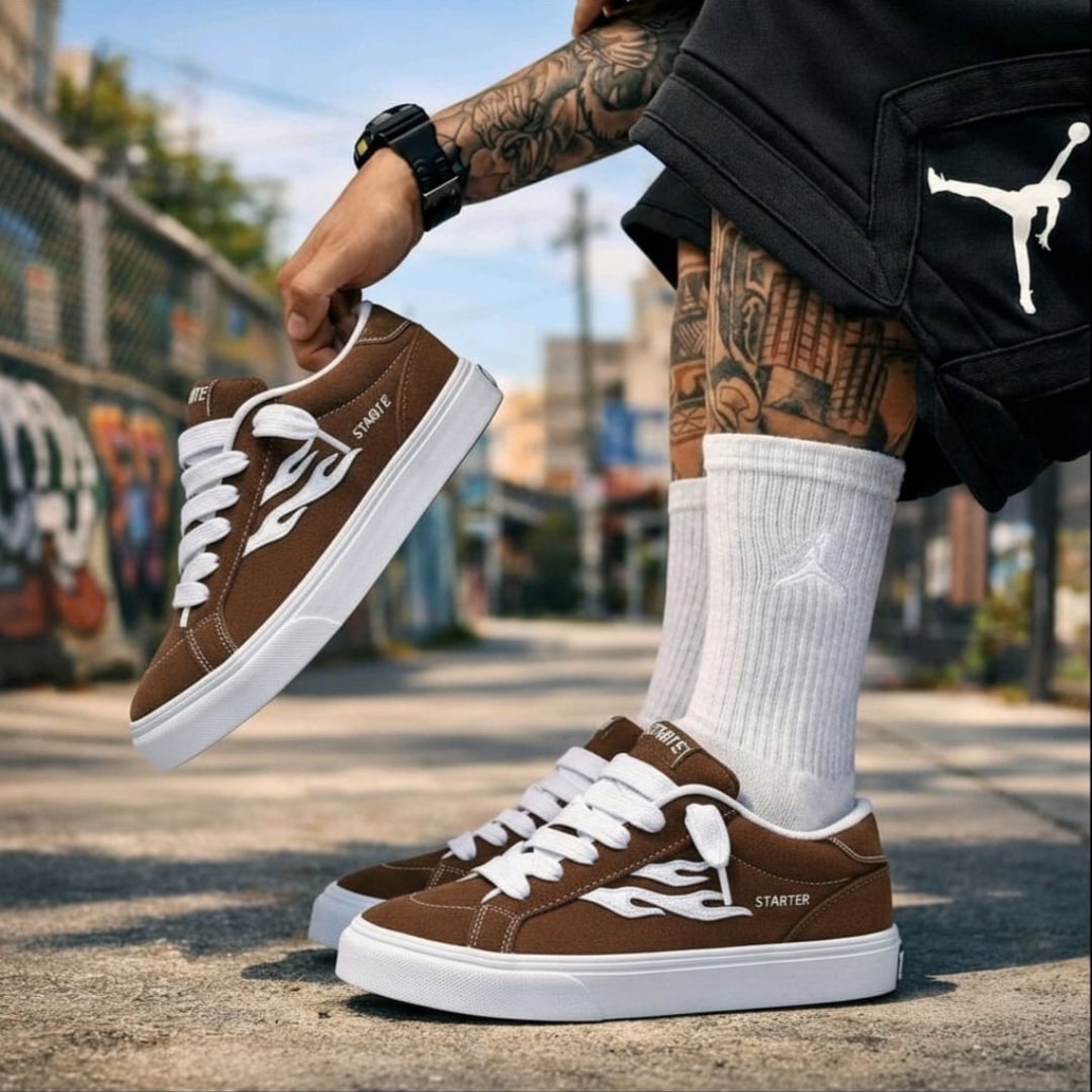 Tenis Straye Unisex Marron