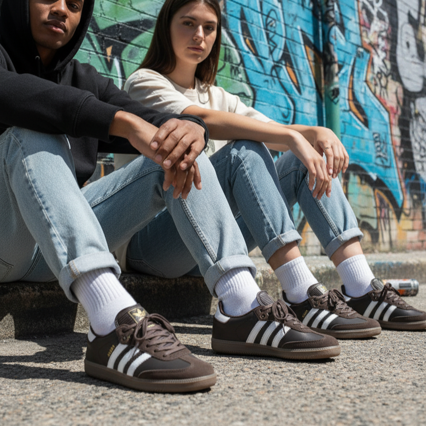 Calzado deportivo Samba Classic Marron