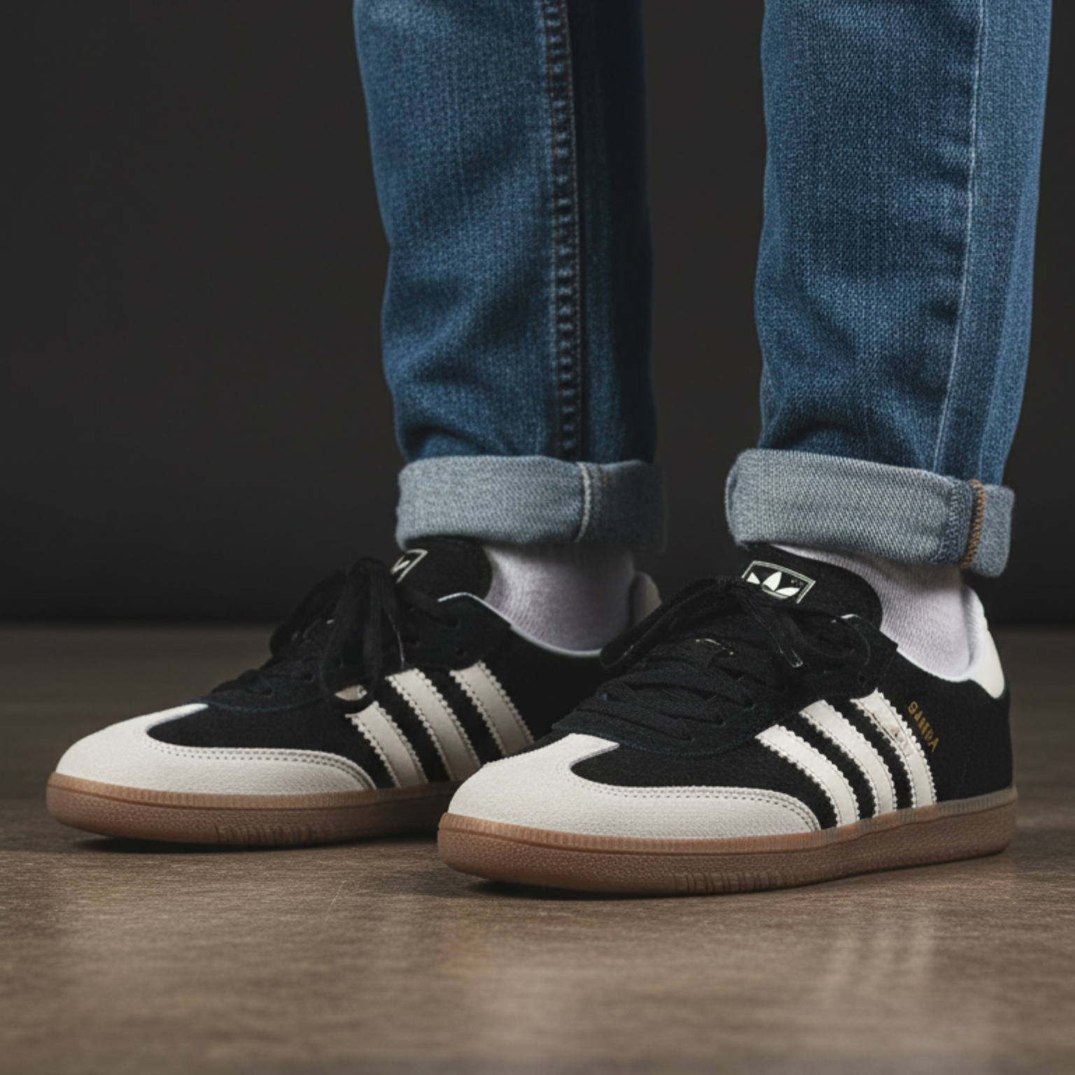 Calzado deportivo Samba Classic Negro x Blanco